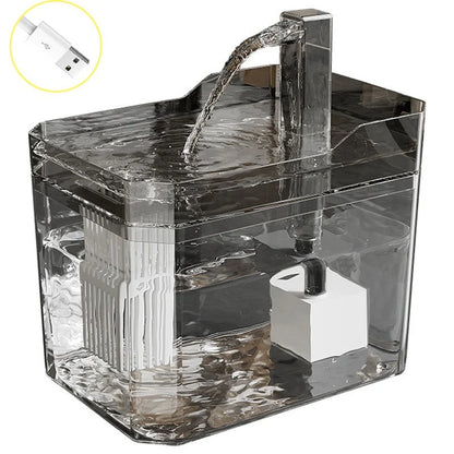 Cat Water Fountain: Automatic Pet Water Dispenser with Filters,