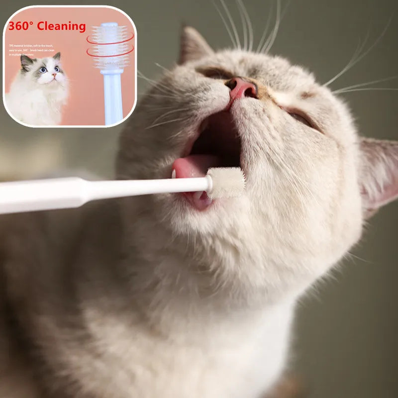 Cat Toothbrush Soft Hair Brush for Cats