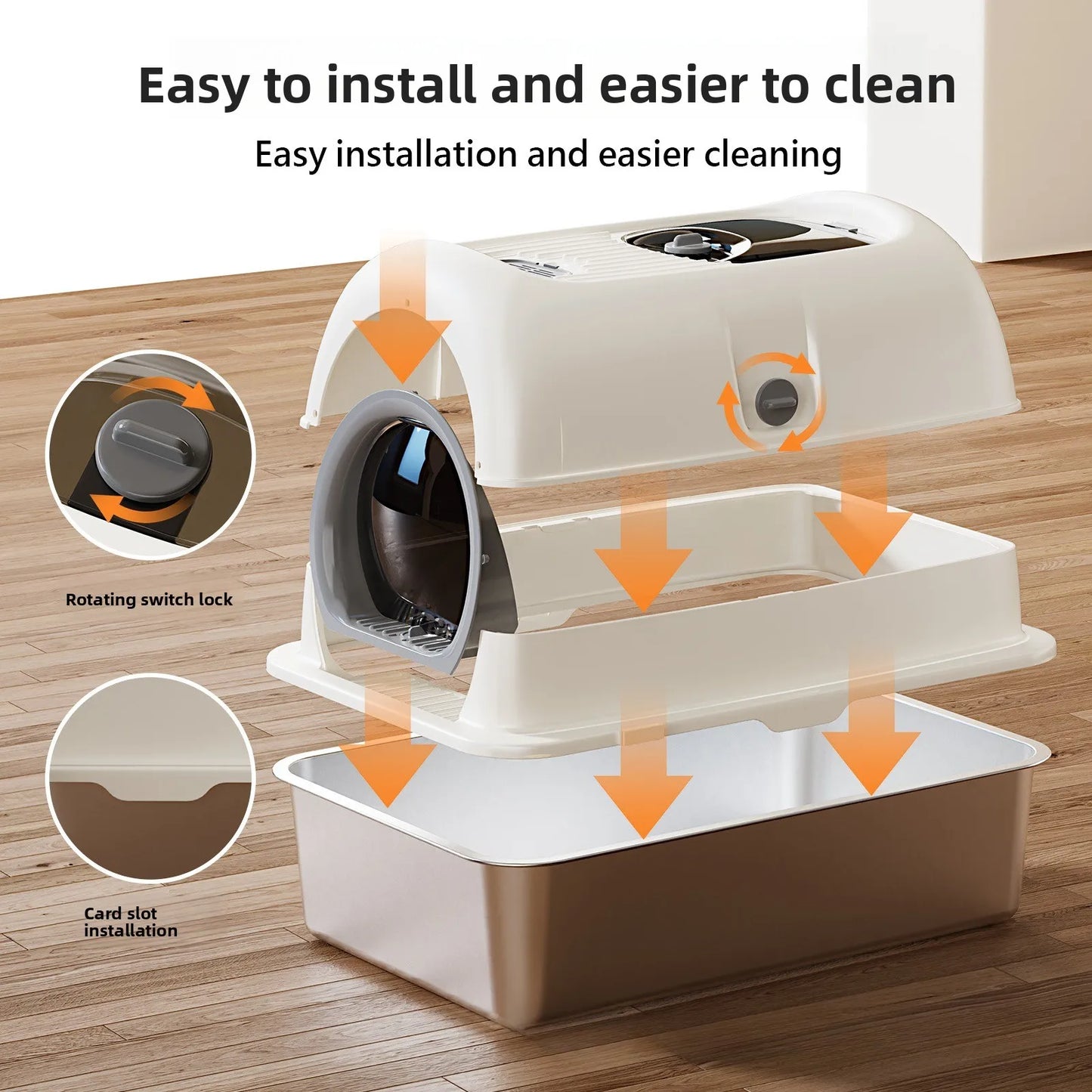 Cat Litter Tray,