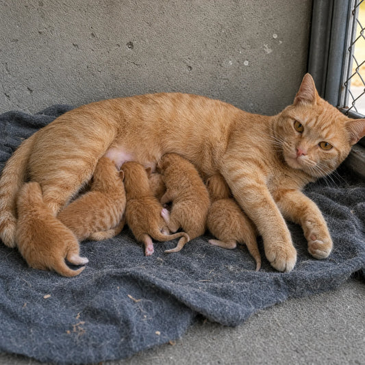 Help Feed Honey & Her Kittens